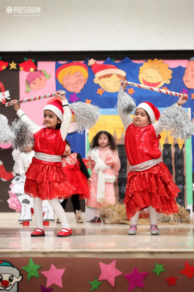 Presidium Indirapuram, YOUNG PRESIDIANS RING IN THE FESTIVITIES OF CHRISTMAS